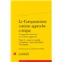 Le Comparatisme comme approche critique