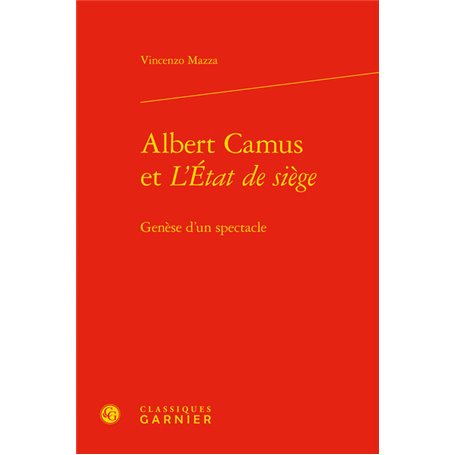 Albert Camus et L'État de siège