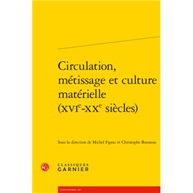 Circulation, métissage et culture matérielle (XVIe-XXe siècles)