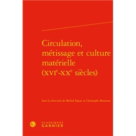 Circulation, métissage et culture matérielle (XVIe-XXe siècles)