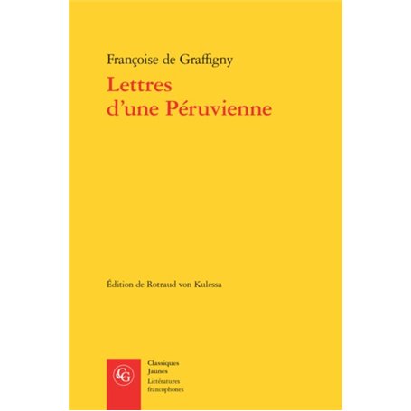 Lettres d'une Péruvienne