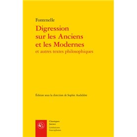 Digression sur les Anciens et les Modernes