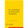 Les Anthologies de littérature(s) étrangère(s)