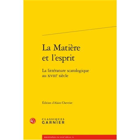 La Matière et l'esprit