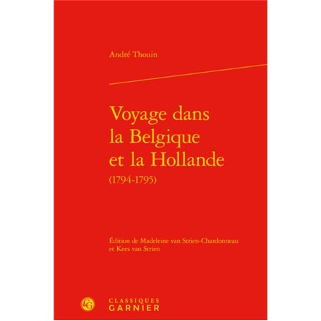 Voyage dans la Belgique et la Hollande