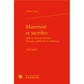 Maternité et sacrifice