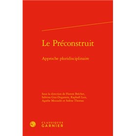 Le Préconstruit