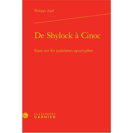 De Shylock à Cinoc