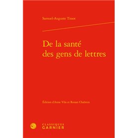 De la santé des gens de lettres