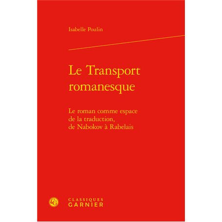 Le Transport romanesque