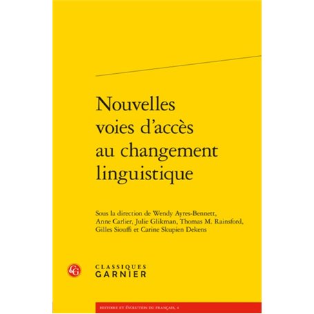 Nouvelles voies d'accès au changement linguistique