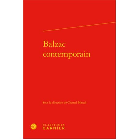 Balzac contemporain