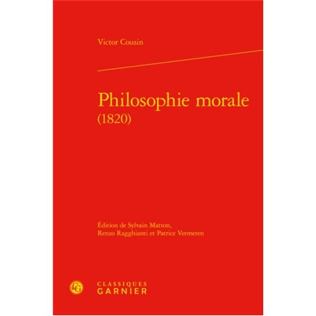 Philosophie morale