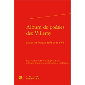 Album de poésies des Villeroy