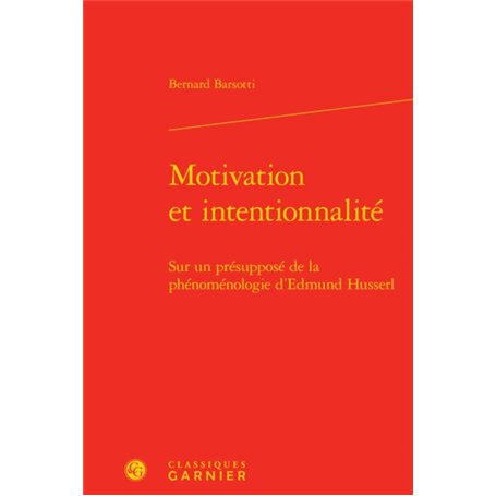 Motivation et intentionnalité