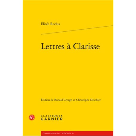 Lettres à Clarisse