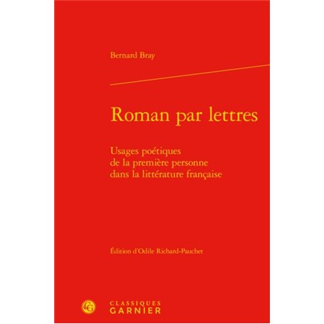 Roman par lettres