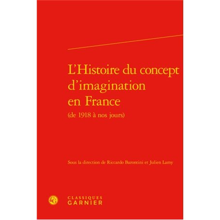 L'Histoire du concept d'imagination en France