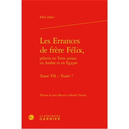 Les Errances de frère Félix,