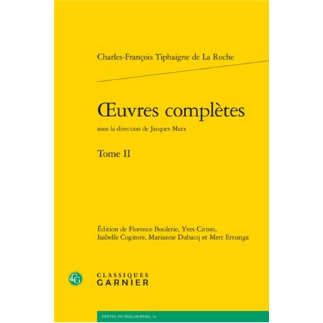 oeuvres complètes