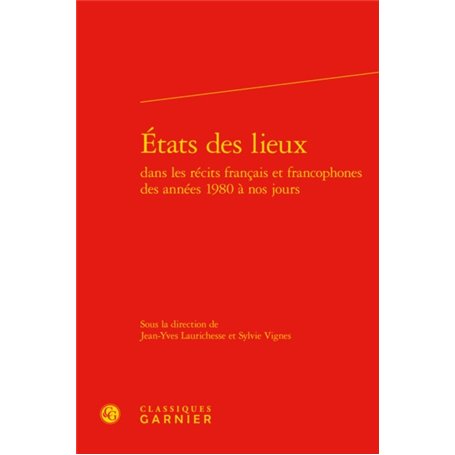 États des lieux