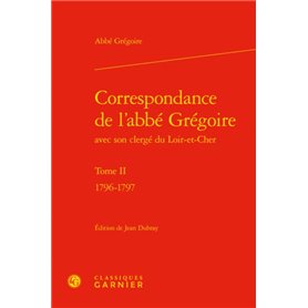 Correspondance de l'abbé Grégoire