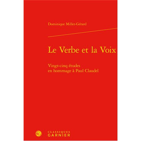 Le Verbe et la Voix