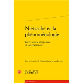 Nietzsche et la phénoménologie