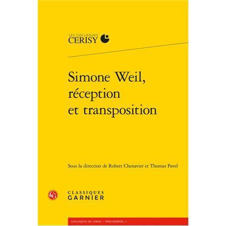 Simone Weil, réception et transposition