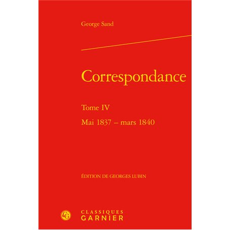 Correspondance