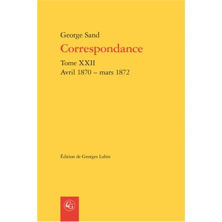 Correspondance