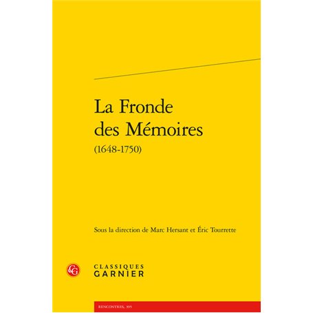 La Fronde des Mémoires