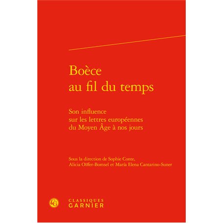 Boèce au fil du temps