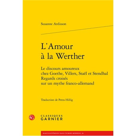 L'Amour à la Werther