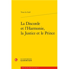 La Discorde et l'Harmonie, la Justice et le Prince