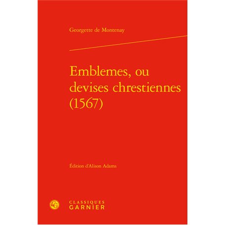 Emblemes, ou devises chrestiennes (1567)