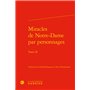 Miracles de Notre-Dame par personnages