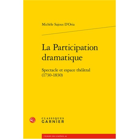 La Participation dramatique