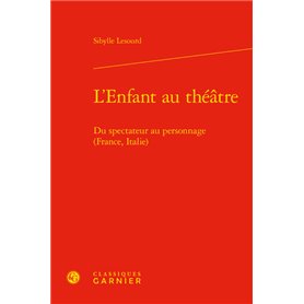 L'Enfant au théâtre