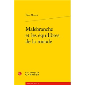 Malebranche et les équilibres de la morale