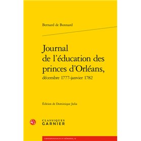 Journal de l'éducation des princes d'Orléans,