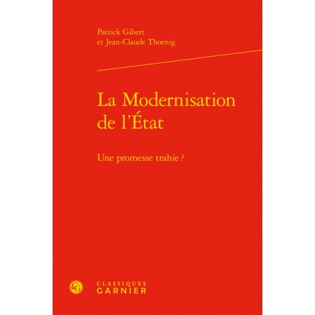 La Modernisation de l'État