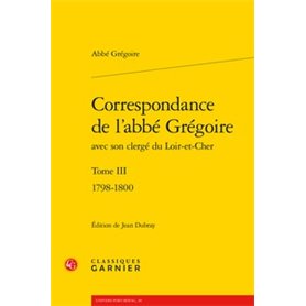 Correspondance de l'abbé Grégoire