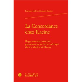 La Concordance chez Racine