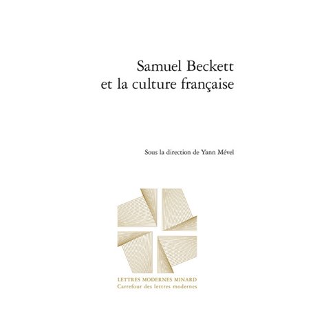 Samuel Beckett et la culture française