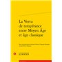 La Vertu de tempérance entre Moyen Âge et âge classique