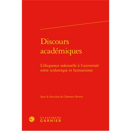 Discours académiques