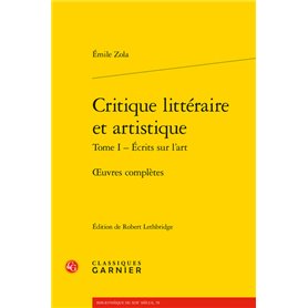 Critique littéraire et artistique