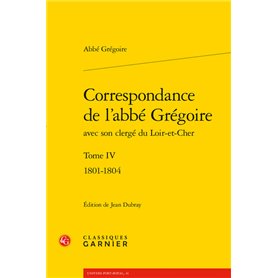 Correspondance de l'abbé Grégoire