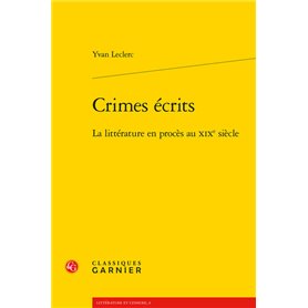 Crimes écrits